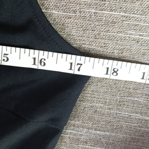 COPY - Whimsigoth midi length netted two layered black dress women's size large - Picture 12 of 16